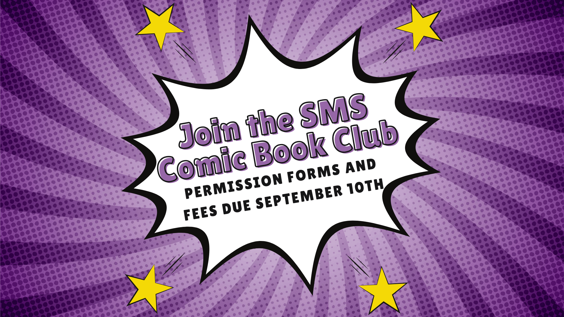 Join Comic Book Club!